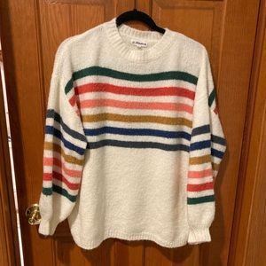 Over sized rainbow sweater
